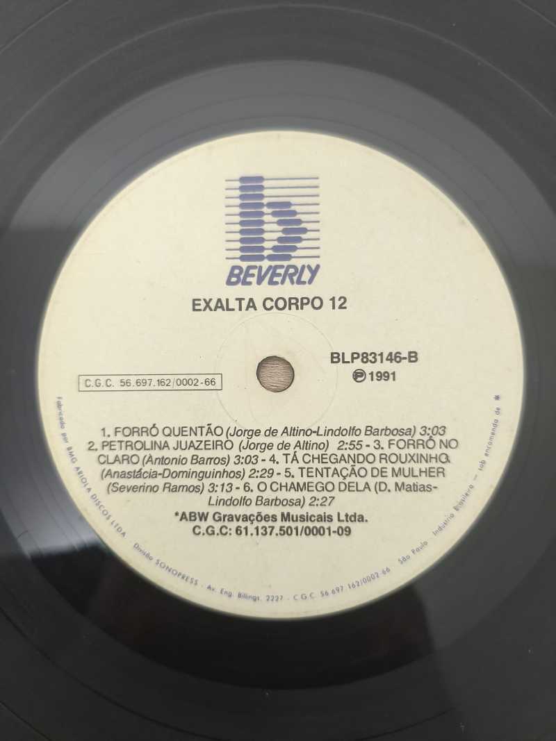 Lp Vinil Trio Nordestino Os Rouxinhos Da Bahia