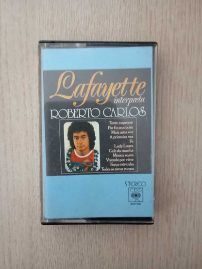 Fita K7 Cassete Lafayette Interpreta Roberto Carlos