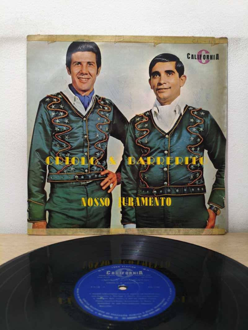 Lp Vinil Criolo e Barrerito Nosso Juramento