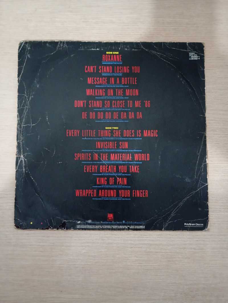 Lp Vinil The Police Every Breath You Take (The Singles) Com