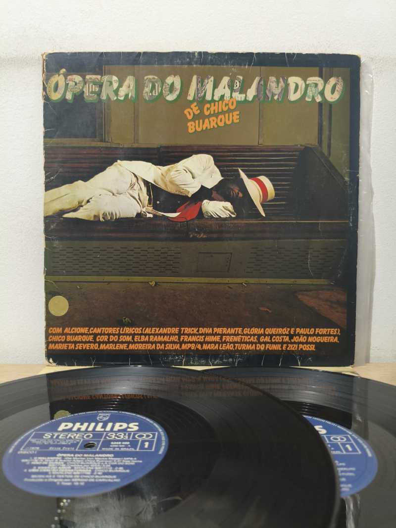 Lp Vinil Chico Buarque Ópera Do Malandro Duplo Com Encarte