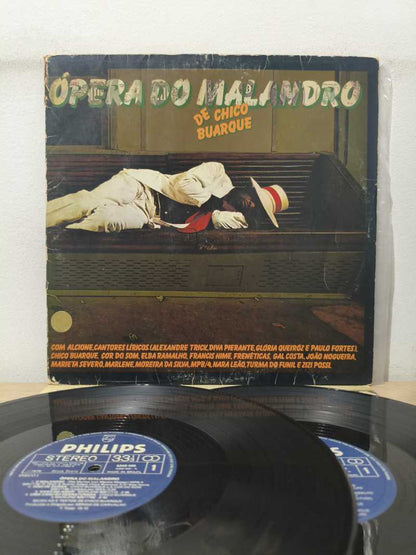 Lp Vinil Chico Buarque Ópera Do Malandro Duplo Com Encarte
