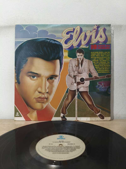 Lp Vinil Elvis Presley 10 Anos de Saudades