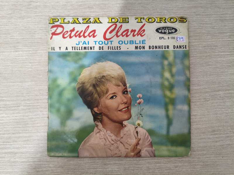 Compacto Vinil Petula Clark Plaza De Toros Importado