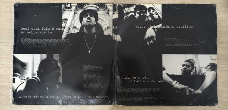 Lp Vinil Racionais MC's Sobrevivendo No Inferno Duplo