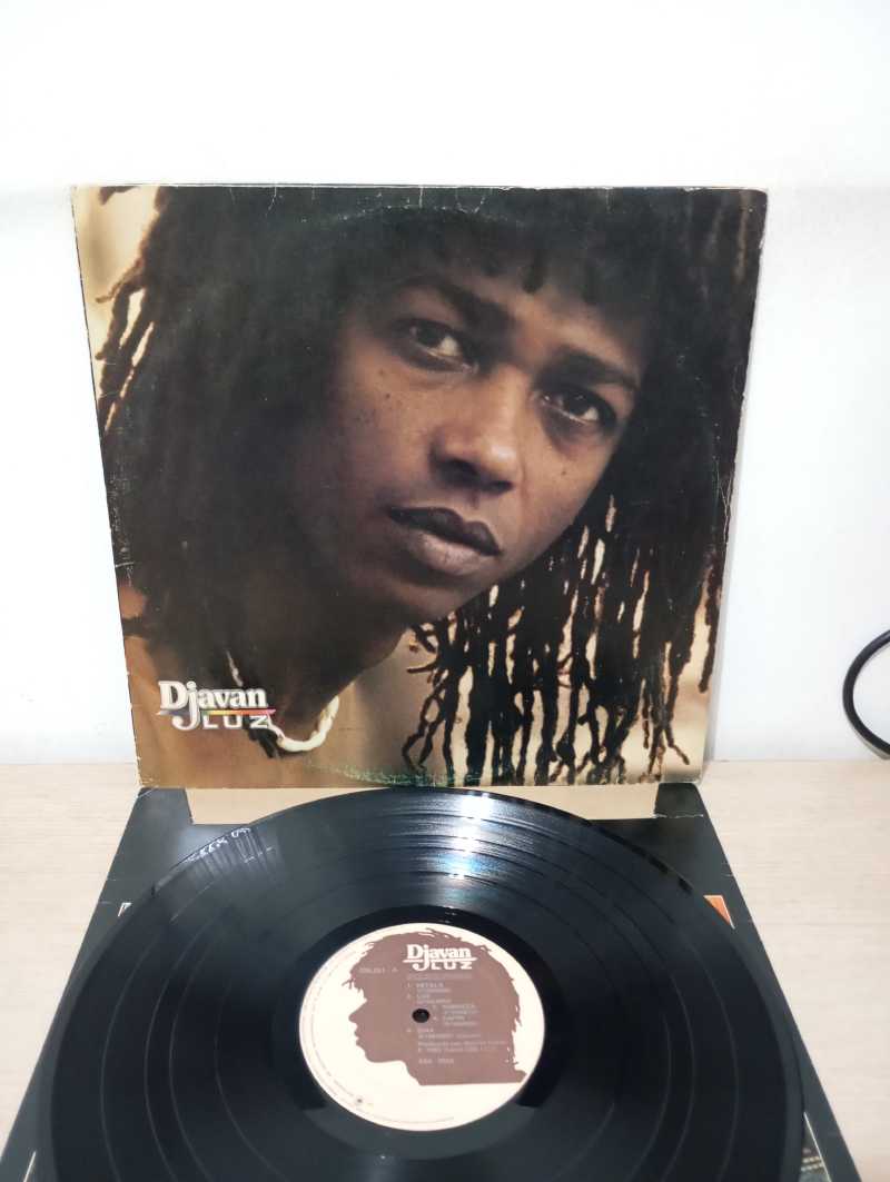 Lp Vinil Djavan Luz Com Encarte