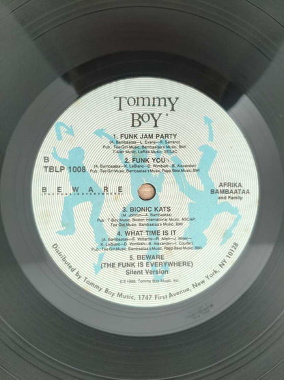 Lp Vinil Afrika Bambaataa Beware Funk Everywhere Importado
