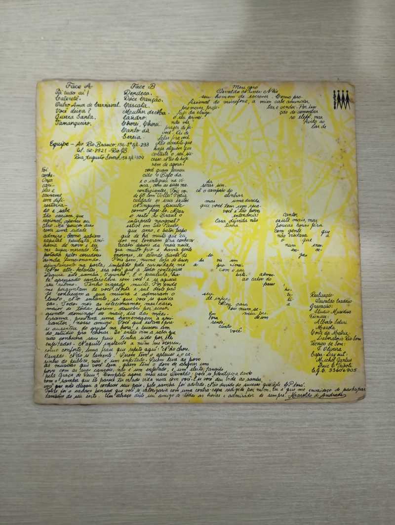Lp Vinil Oswaldo Nunes Tá Tudo Aí!
