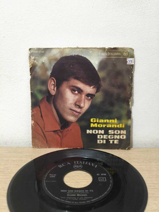 Compacto Vinil Gianni Morandi Non Son Degno Di Te Importado