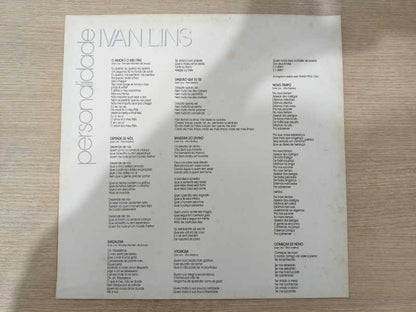 Lp Vinil Ivan Lins Personalidade Com Encarte