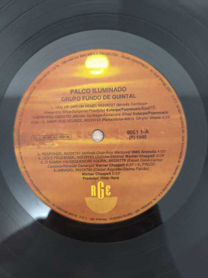 Lp Vinil Fundo de Quintal Palco Iluminado
