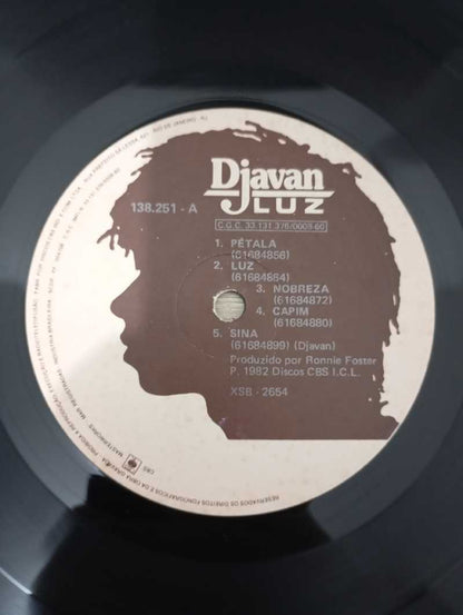 Lp Vinil Djavan Luz