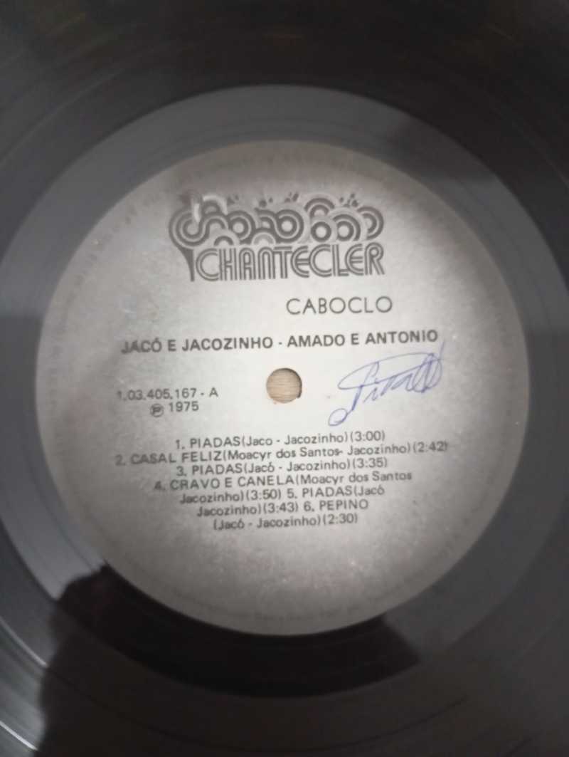Lp Vinil Jaco e Jacozinho Amado e Antonio