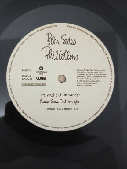 Lp Vinil Phil Collins Both Sides Duplo
