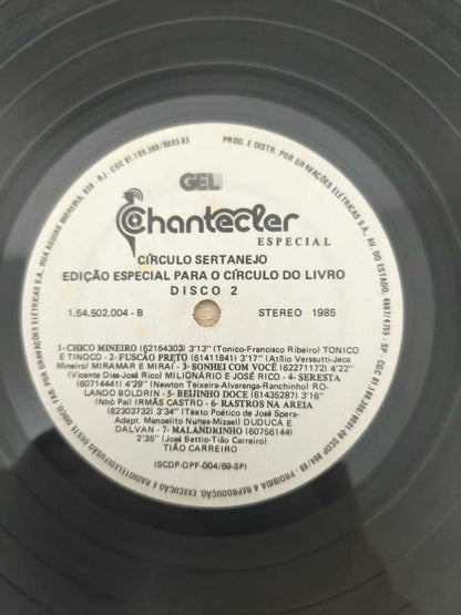 Lp Vinil Círculo Sertanejo Duplo