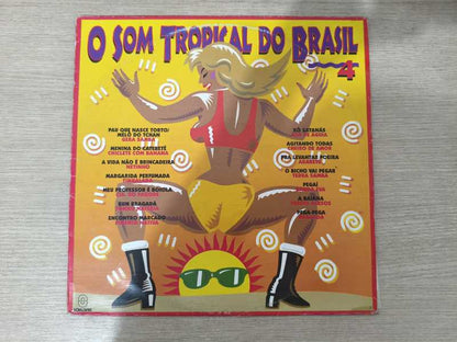 Lp Vinil O Som Tropical do Brasil Vol. 4
