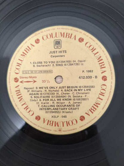 Lp Vinil Carpenters Just Hits