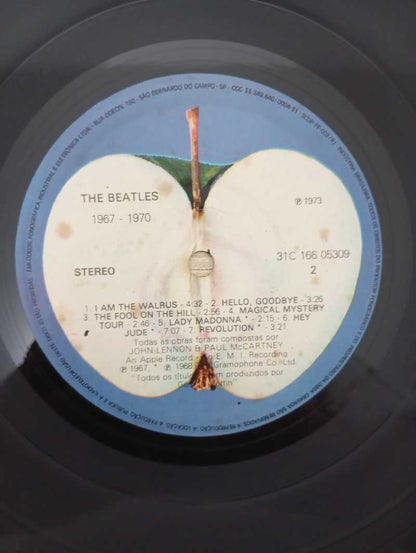 Lp Vinil The Beatles 1967-1970 Duplo Com Encartes
