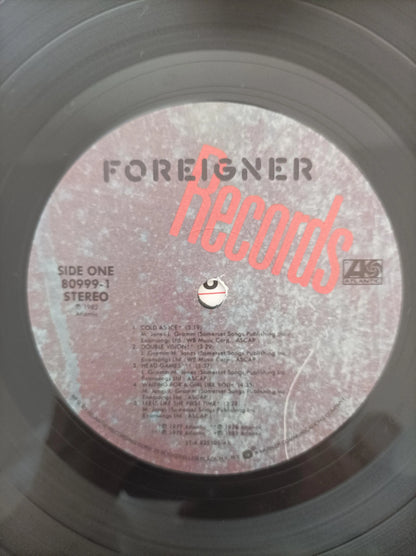 Lp Vinil Foreigner Records Capa Dupla Com Encarte, Leia