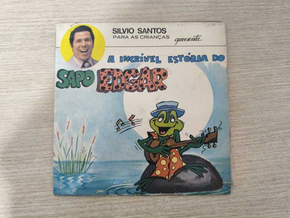 Compacto Vinil Silvio Santos A Incrível Estória Do Sapo Ed