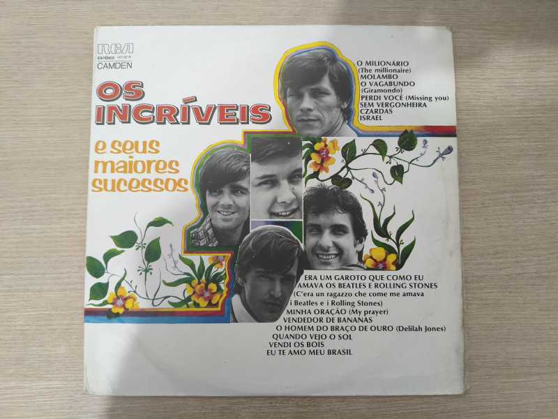 Lp Vinil Os Incríveis E seus maiores sucessos
