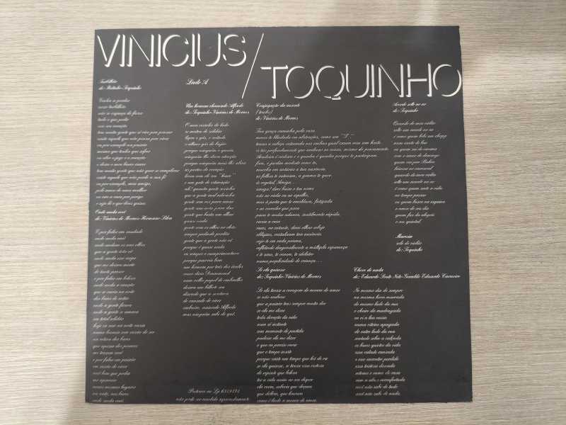 Lp Vinil Vinicius & Toquinho Com Encarte