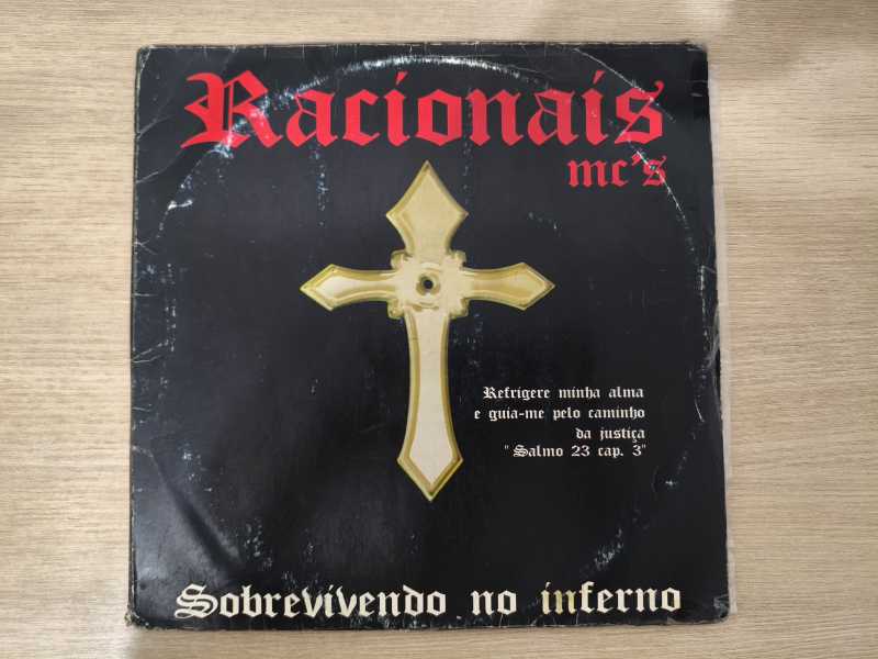 Lp Vinil Racionais MC's Sobrevivendo No Inferno Duplo
