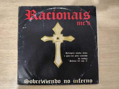 Lp Vinil Racionais MC's Sobrevivendo No Inferno Duplo