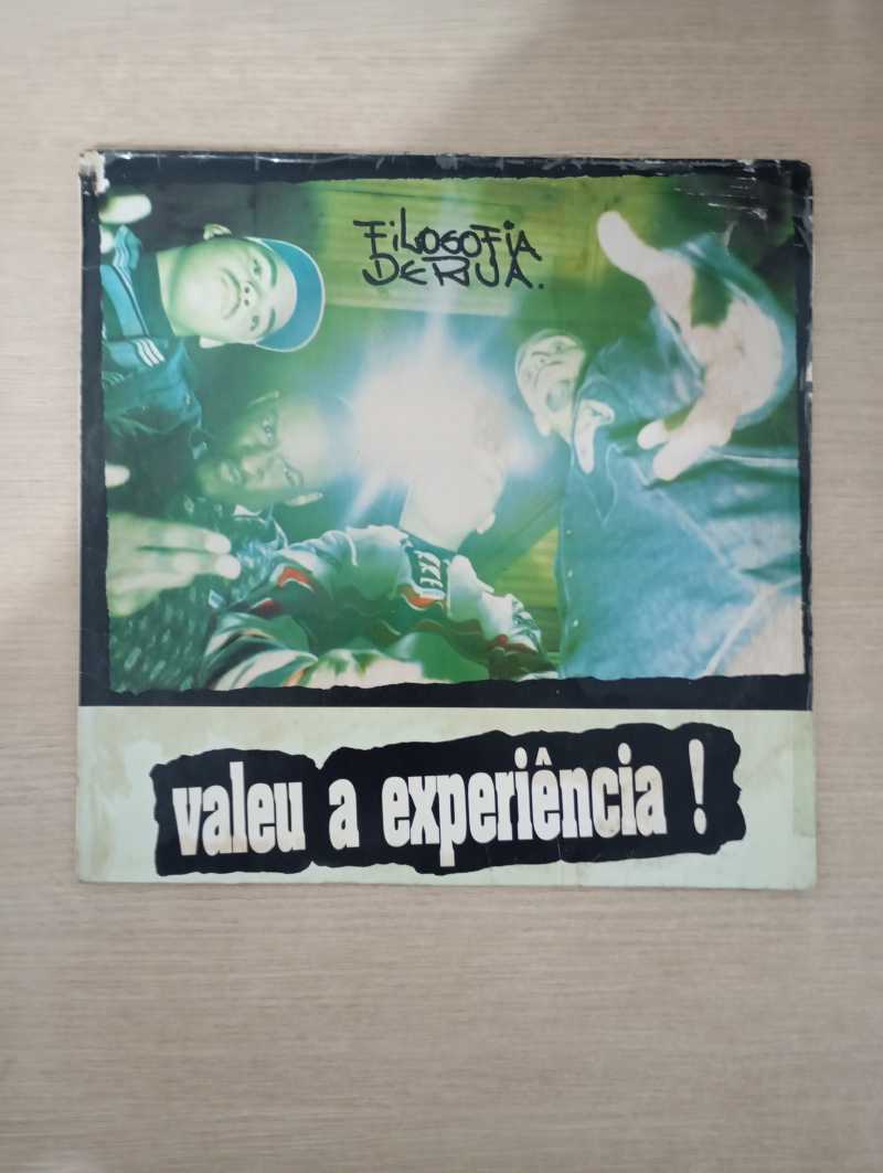 Lp Vinil Filosofia De Rua Valeu A Experiência