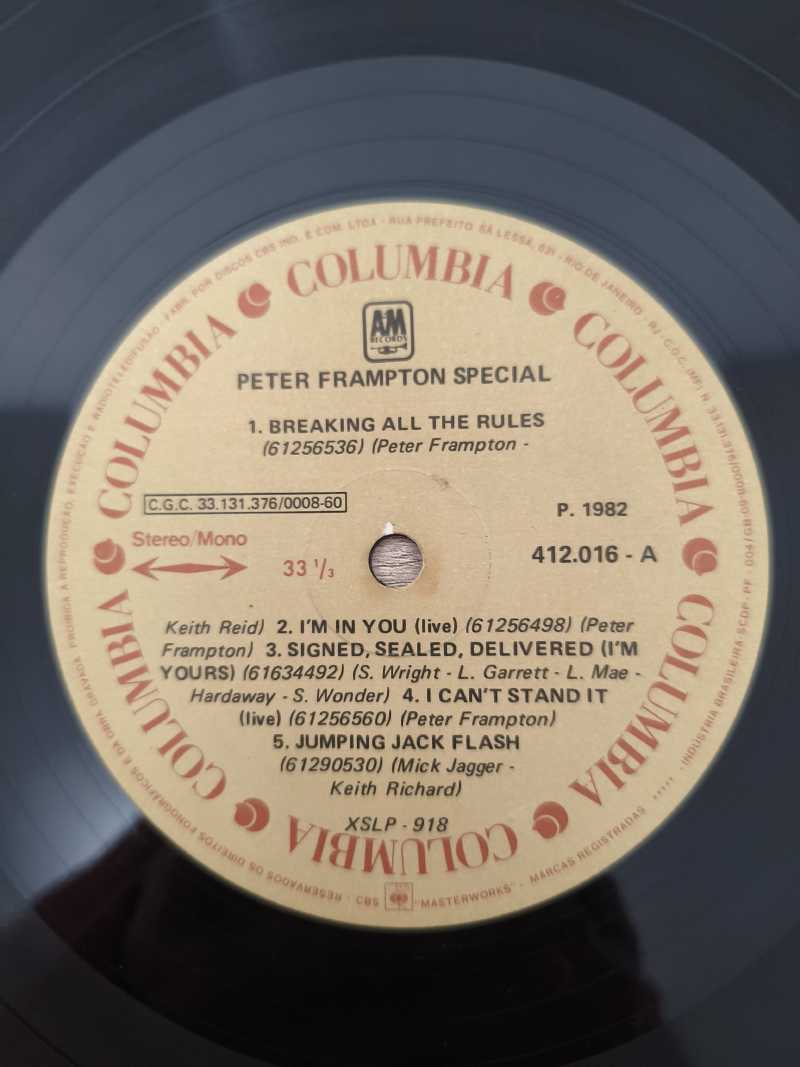 Lp Vinil Peter Frampton Special