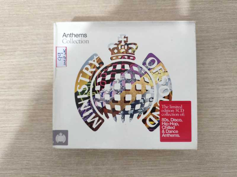 CD Ministry of Sound Anthems Collection Quíntuplo Importado