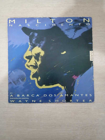 Lp Vinil Milton Nascimento A Barca Dos Amantes Com Encarte