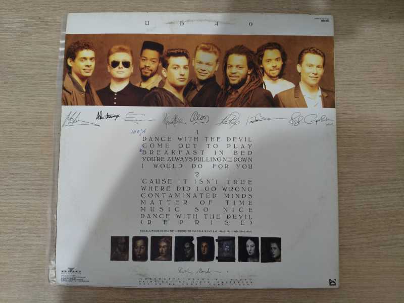 Lp Vinil UB40 1988 Com Encarte