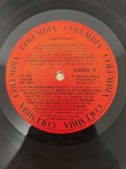 Lp Vinil Angélica 1992