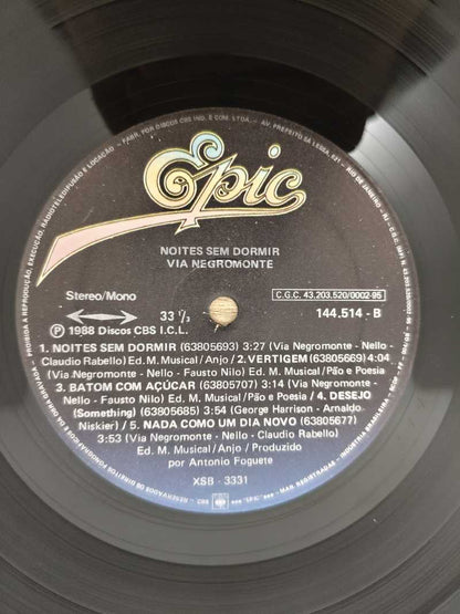Lp Vinil Via Negromonte Noites Sem Dormir