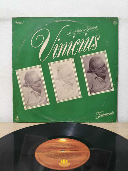 Lp Vinil Vinicius De Moraes Testamento Vol. 3