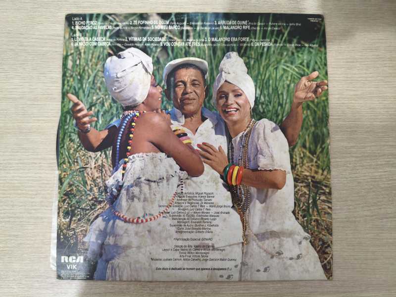 Lp Vinil Bezerra Da Silva Malandro Rife
