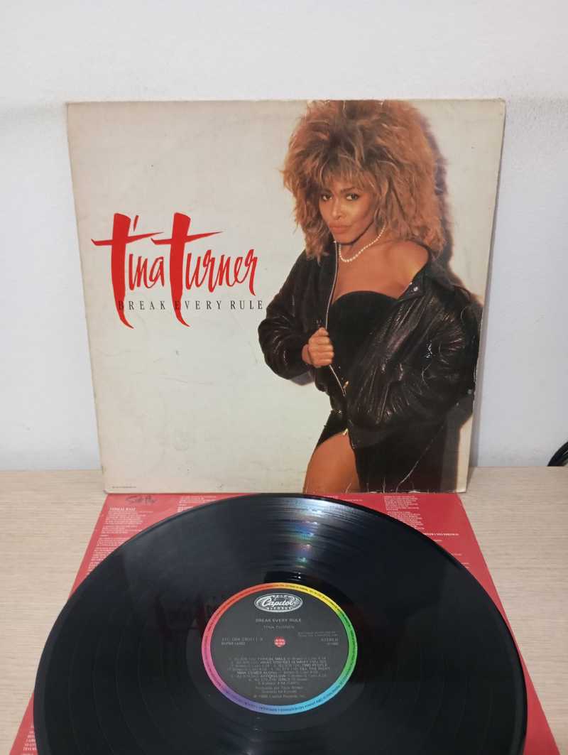 Lp Vinil Tina Turner Break Every Rule Com Encarte