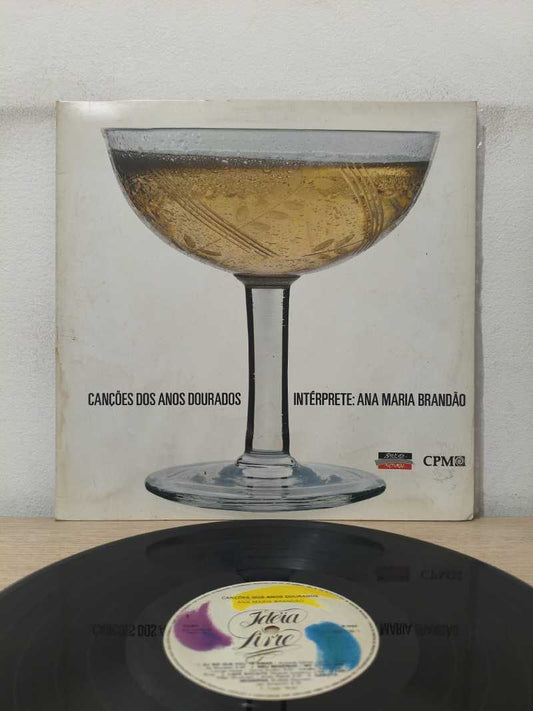 Lp Vinil Ana Maria Brandão Canções dos Anos Dourados