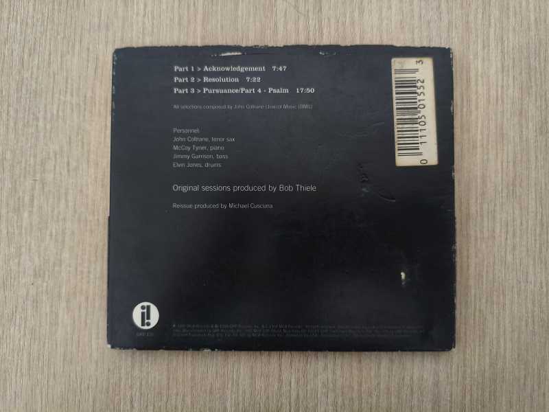 CD John Coltrane A Love Supreme Importado