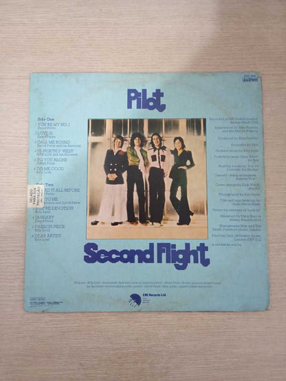 Lp Vinil Pilot Second Flight Com Encarte