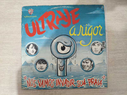 Lp Vinil Ultraje A Rigor Vamos Invadir Sua Praia C/ Encarte