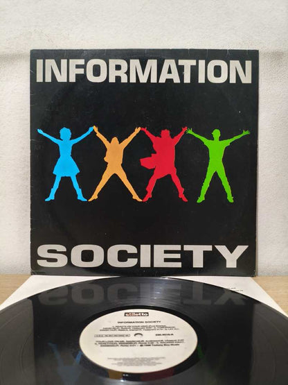 Lp Vinil Information Society 1988 Com Encarte