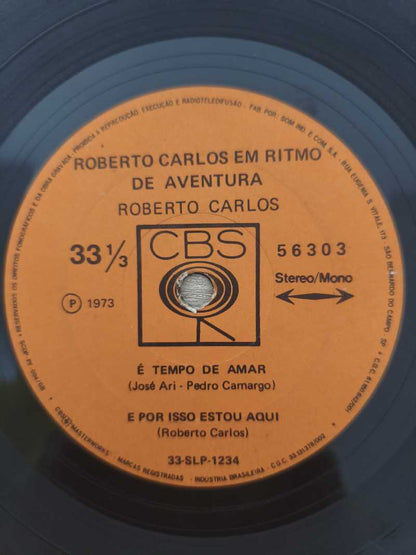 Compacto Vinil Roberto Carlos Em Ritmo de Aventura