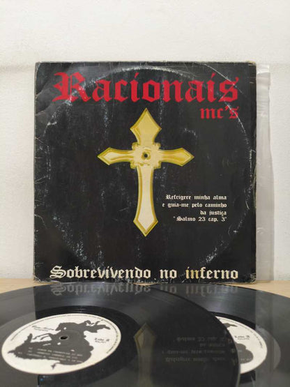 Lp Vinil Racionais MC's Sobrevivendo No Inferno Duplo
