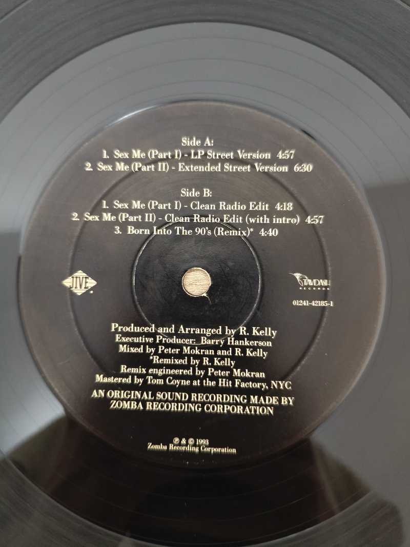 Lp Vinil R. Kelly Sex Me (Parts I & II) Importado