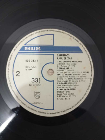 Lp Vinil Raul Seixas Caminhos