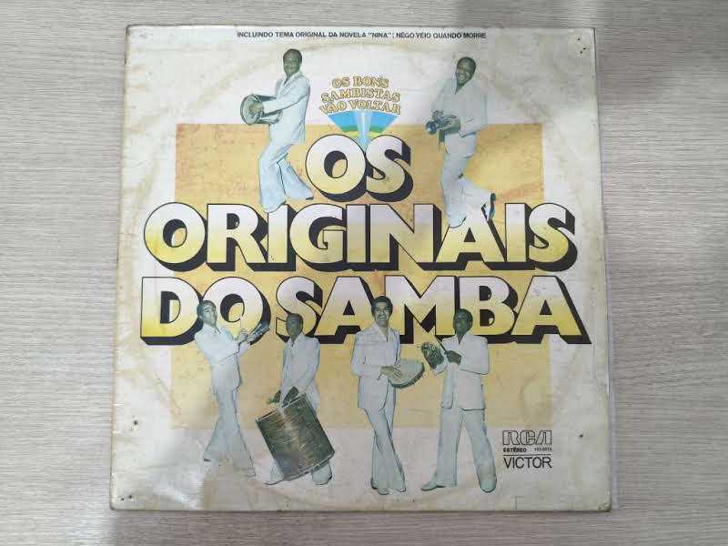 Lp Vinil Os Originais Do Samba Os Bons Sambistas Vão Voltar
