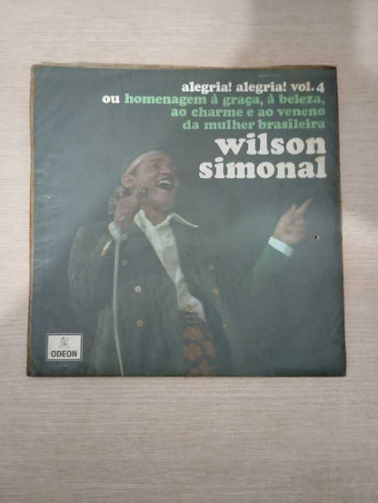 Lp Vinil Wilson Simonal Alegria! Alegria! Vol.4