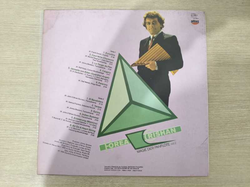 Lp Vinil Horea Crishan Magie Der Panflöte, Vol. 2